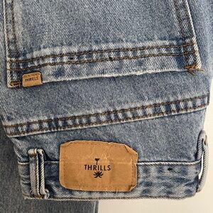 Thrills “Paige” light blue denim